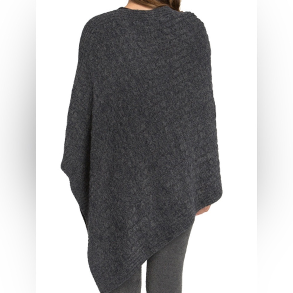 Barefoot Dreams Charcoal Women's Wrap - Picture 2 of 6